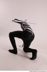 JIRKA KNEELING POSE WITH KATANA